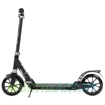 Самокат Tech Team City Scooter 2022 (черный/серый) картинка 8